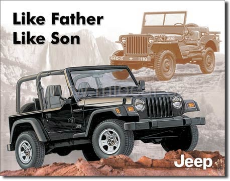 Jeep Father and Son / Jeep - jako otec a syn 