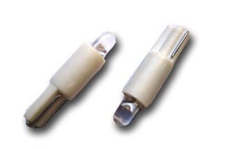 Žárovka LED 1x W2x4,6D (T5) 12V/0,25W bílá