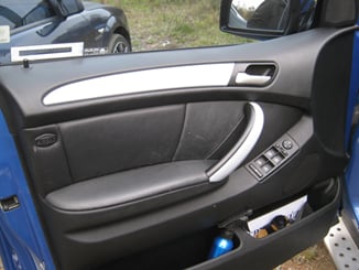 Carbonová  folie 3D  50x60 cm stříbrná - Polep 3D carbon interier BMW X5.JPG