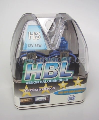 Žárovky H3 Xenon S. White 55W