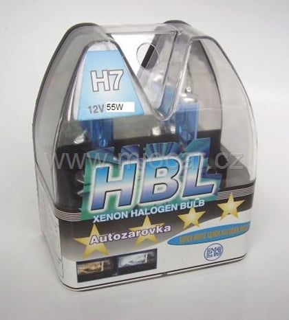 Žárovky H7 Xenon S. White 55W