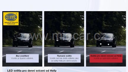 Sada LED světel pro denní svícení - Ploché provedení, 12V a 24V HELLA - HELLA.JPG