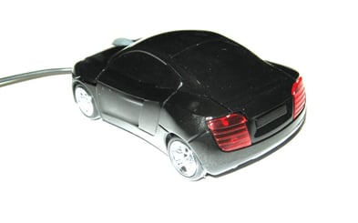 Myš auto USB AUDI R8 notebook černá - r8 black (1).JPG