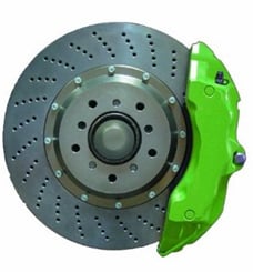 Barva na brzdy a motor kelímek 250 ml zelená světlá - Barva lze použít i na motor.   Barvy na brzdiče jsou příjemným malým doplňkem tuning aut