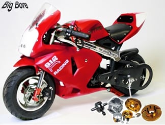 Minibike Big Bore EVO Speed 49ccm - minibike Big Bore (1)