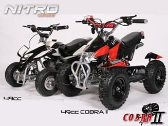 Čtyřkolka Cobra ll 49 ccm - -