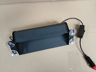 COB LED stroboskopy za okno modro červené - stroboskopy za okno