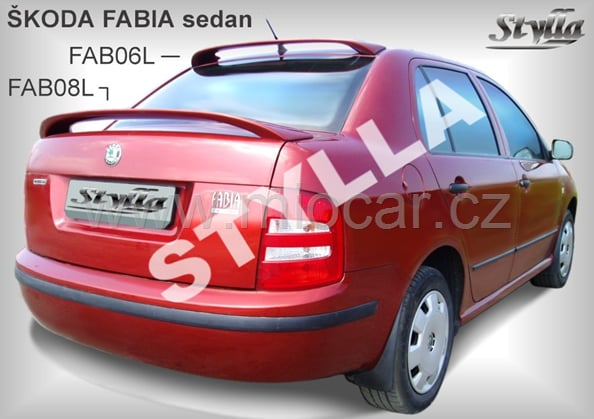 Škoda Fábia I sedan spodní křídlo II.