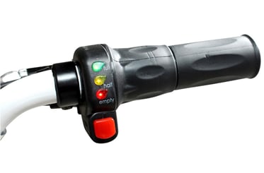 Elektrická koloběžka Freeride PRO 1000 W 48V, s volnoběžkou - Koloběžka freeride 1000W 48V bílá 9
