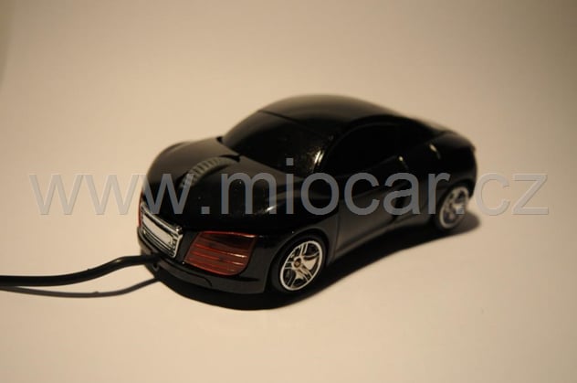 Myš auto USB AUDI R8 notebook černá