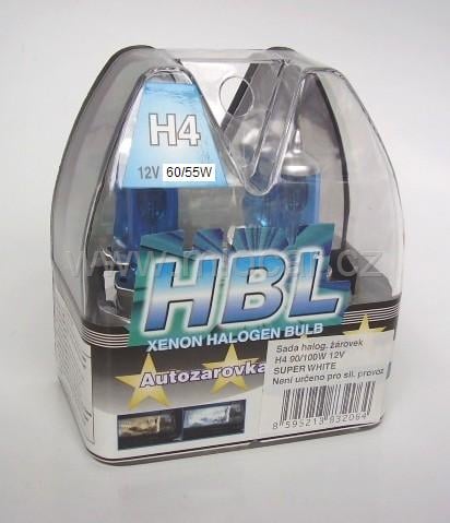 Žárovky H4 Xenon S. White 60/55W