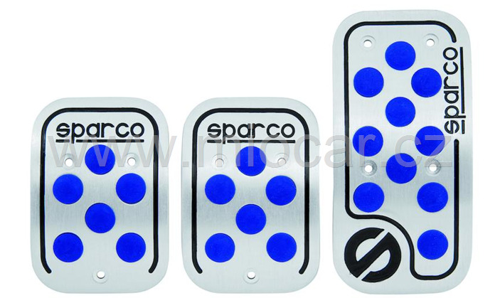 Sada pedálů SPARCO Racing, modré