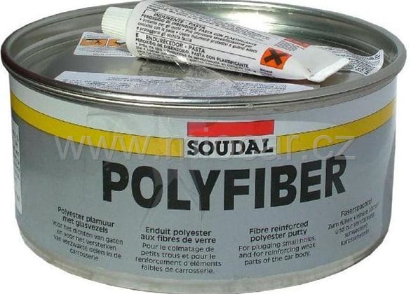 Tmel Polyfiber grey s vláknem 1500g