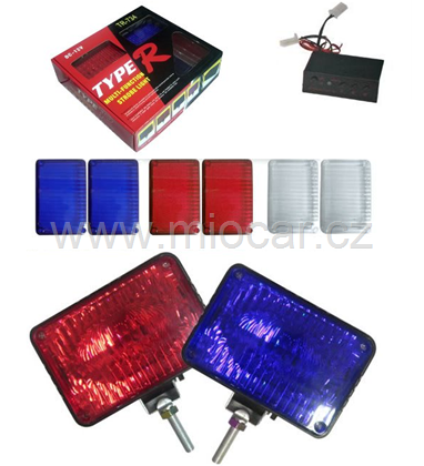 Stroboskopy 80 LED PREDÁTOR 12V 
