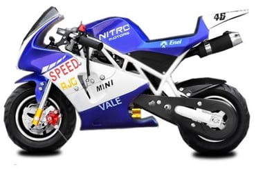 Minibike PS50 Racing 49 ccm - minibike_racing_ps50_modra