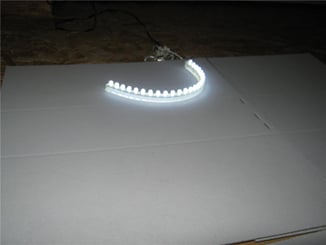 LED pásek / Strip čelní - FLEXIBILE 48cm bílý - led strip , lediodový pásek bílá barva (2).JPG