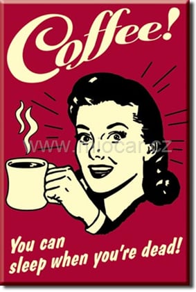 Magnetka Coffee Sleep