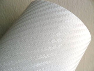 Carbon folie 3D ROLE 152x3000 cm bílá - Carbon role
