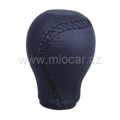 Rukojeť řadící páky BLACK 100% kůže