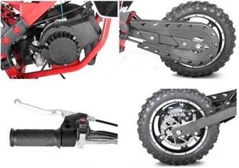 Minicross minibike Rebel 49 ccm - minicross_rebel_49cc_zluta_3