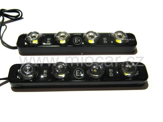 Denní svícení LED čočky DIY