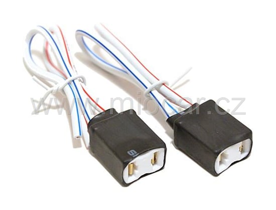 Patice keramická žárovek  H7 / 2ks