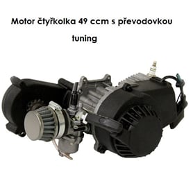 Motor na čtyřkolku 49 ccm, 2.5KW - Motor atv 49 ccm