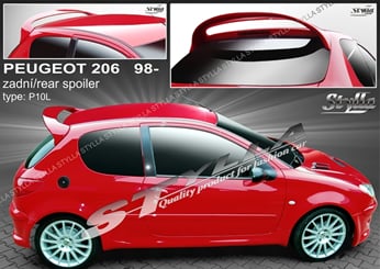 Peugeot 206 křídlo extreme / WRC -  horní křídlo na Peugeot 206