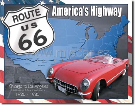 Route 66 - 1926 to 1985