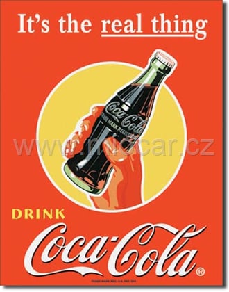 COKE Real Thing - Bottle