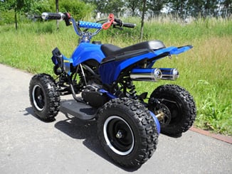 Čtyřkolka Racer 49 ccm - modrá (1)