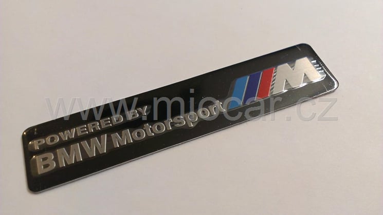 Motorsport ALU samolepka