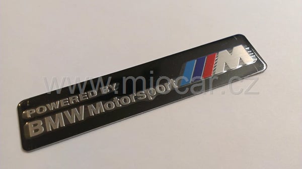 Motorsport ALU samolepka