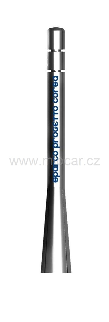 Anténa SPARCO URBAN chrom/modrá 