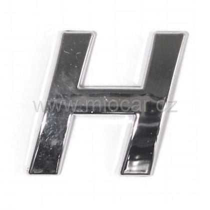 SAMOLEPÍCÍ PÍSMENO H