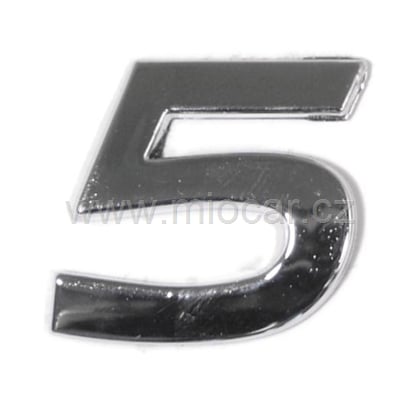 SAMOLEPÍCÍ ČÍSLICE 5