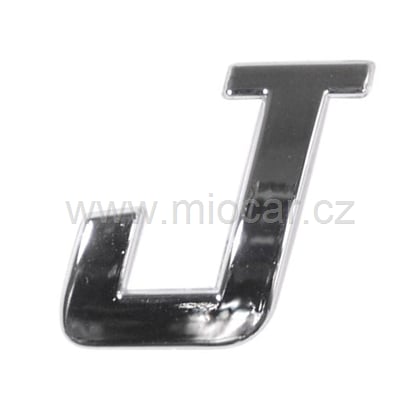 SAMOLEPÍCÍ PÍSMENO J