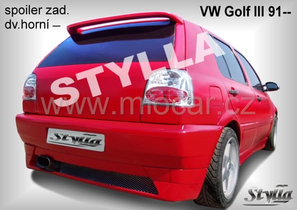 VW Golf III horní křídlo / stříška