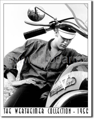 Elvis on Bike