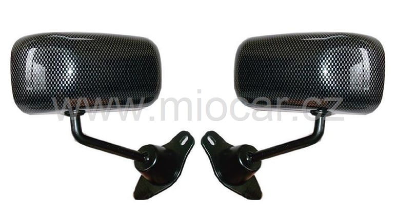 Sportovní zrcátka F1 manuál carbon