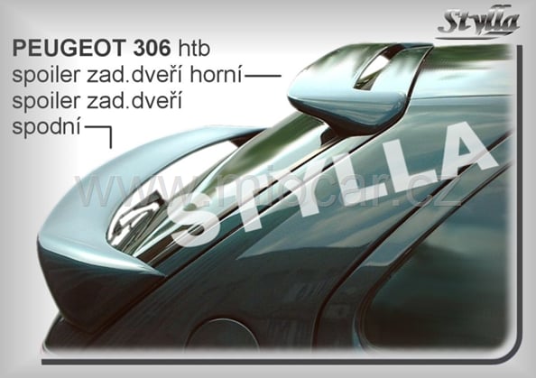 Peugeot 306 htb křídlo / stříška