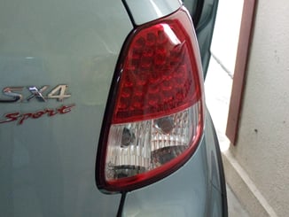Suzuki SX4 zadní světla LED / červená - Suzuki SX4 zadní světla LED / červená