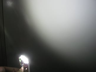 Sufit LED žárovka panel 6 diod bílá - bílé světlo