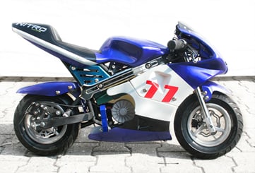 Elektro minibike 800W PS77 - Elektrická motorka minibike 800W.