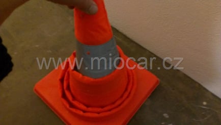 Výstražný kužel skládací reflexní - rozkládací kužel (11)