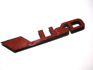 TRD samolepící znak plastic - TRD (1)
