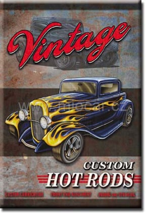 Magnetka  Legends Vintage Rods