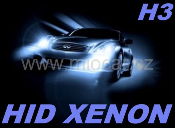Xenony H3 8000K HID SLIM xenonová sada