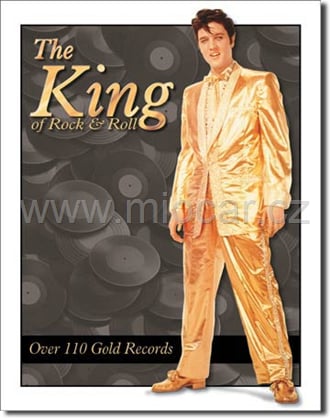 Elvis - Gold Lame