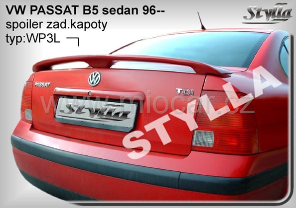 VW Passat B5 sedan křídlo